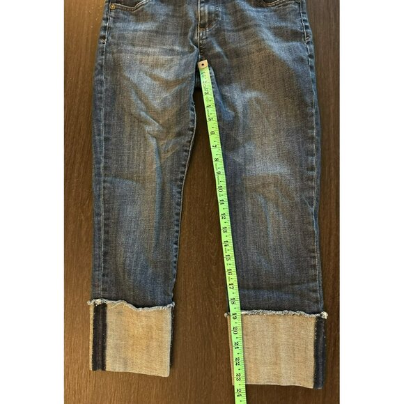 Kut From The Kloth Rolled Cuff Boyfriend Jeans Size 4 - Picture 10 of 10